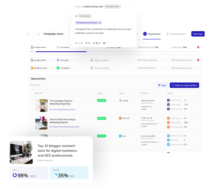 Get started with Respona