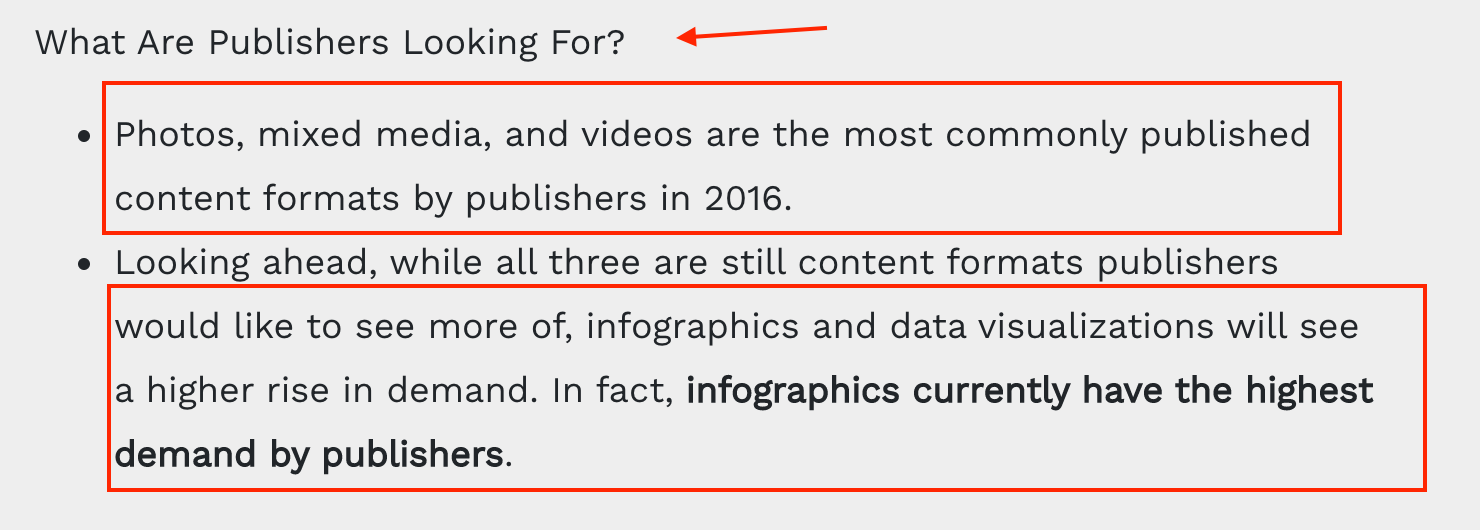 fractl what publishers are looking for