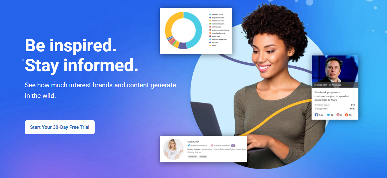 buzzsumo homepage