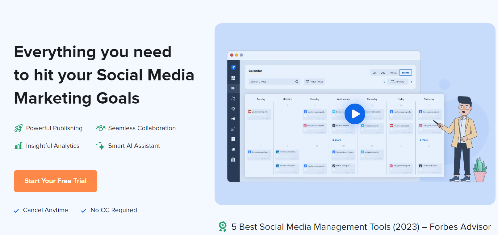 socialpilot homepage