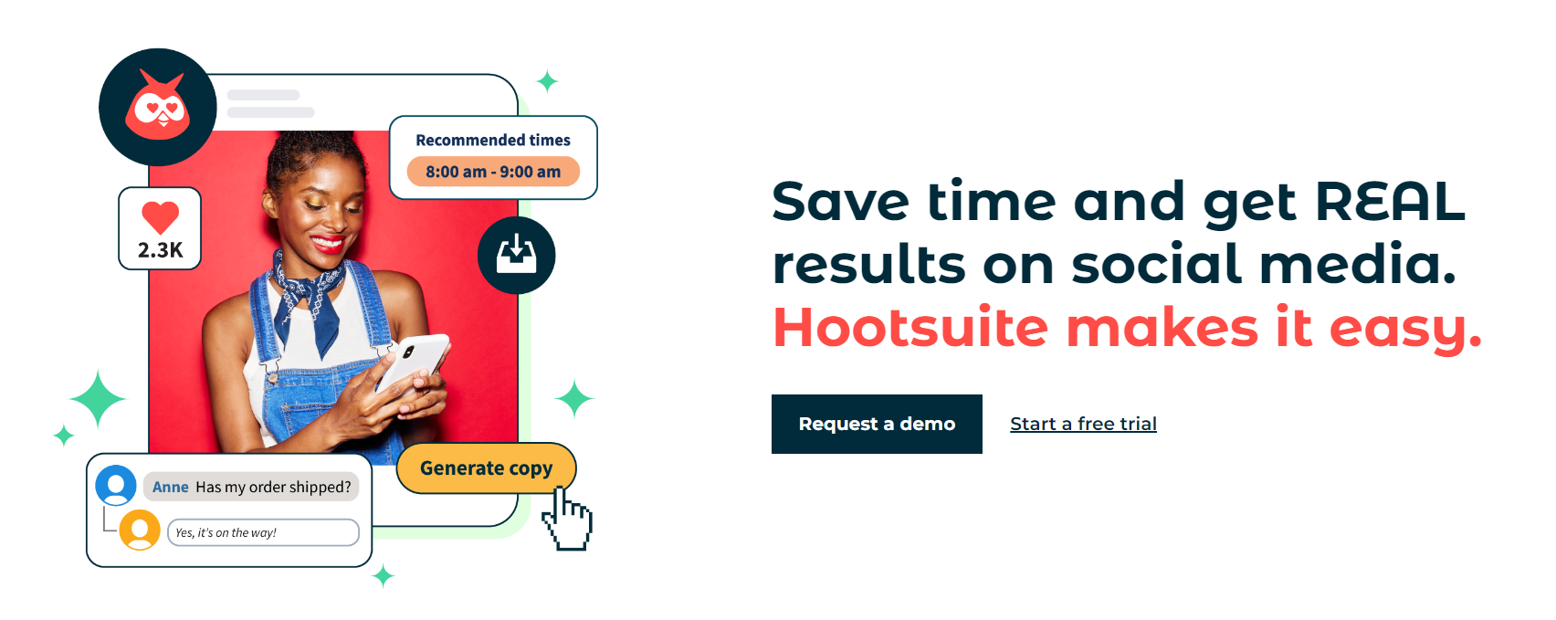 hootsuite homepage